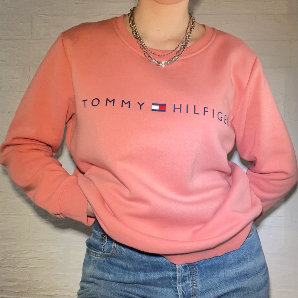 Tommy Hilfiger pink crewneck